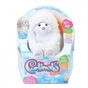 Curlimals Arctic Glow Perry Polar Bear