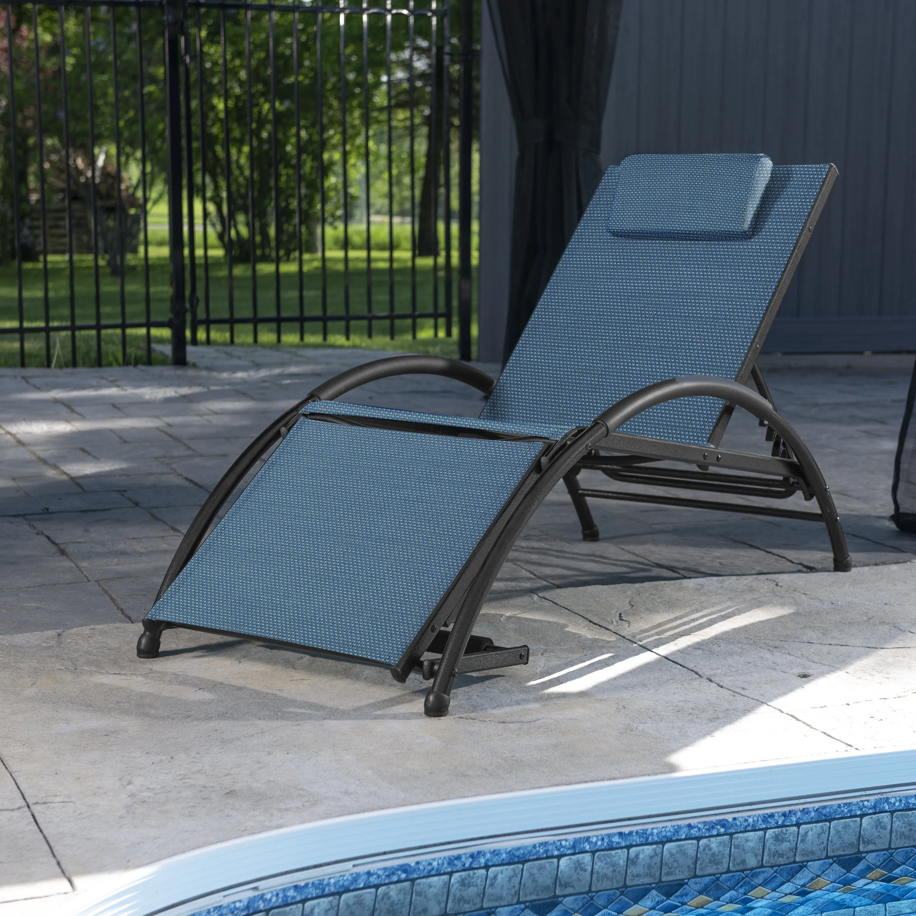 Dockside Sun Lounger - Aluminum