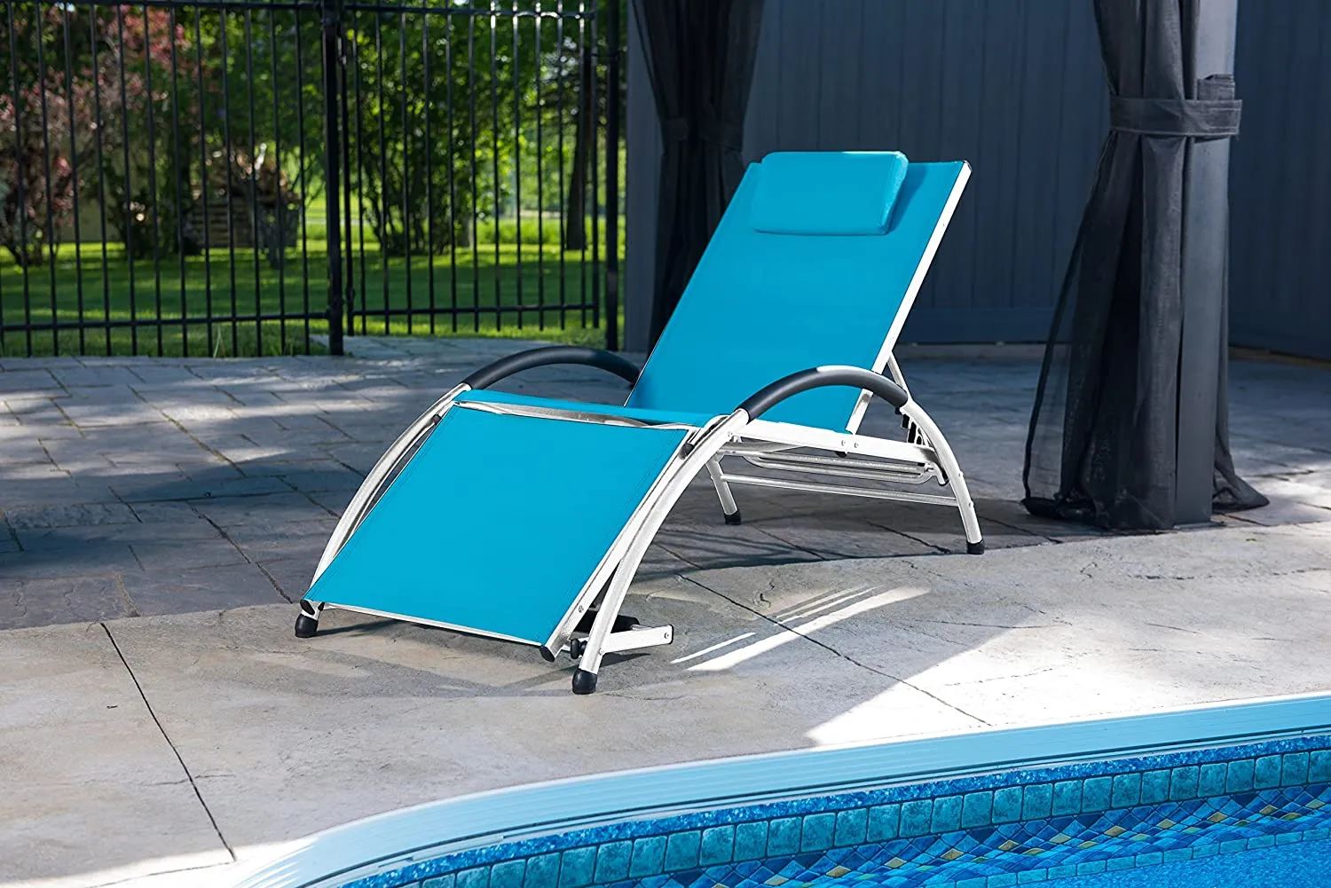 Dockside Sun Lounger - Aluminum