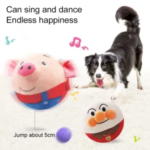 Dog Toy Plush Doll Balls Talking for Interactive Toys Accessories Bouncing Pets Pastime Dogs Electronic Pet toy dog leisure accessories