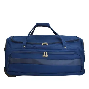 DR488 Lightweight Large Size Holdall with Wheels Blue