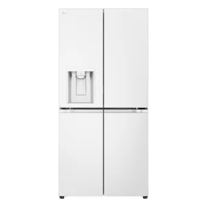 LG GF-L500MWH 506L Slim French Door Fridge (Matte White)