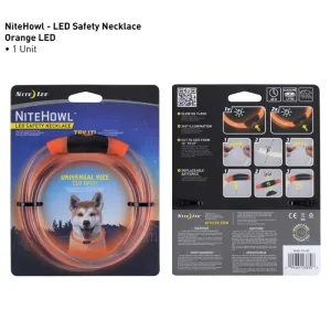 Nite Ize LED Safety Necklace Orange