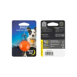 Nite Ize SpotLit Collar Light Orange