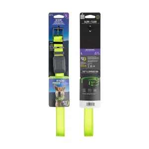 NiteDog Rechargeable LED Collar - Large