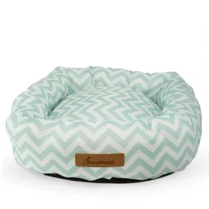 Plush Round Donut Bed. |  (13L x 27W x 6H inches)