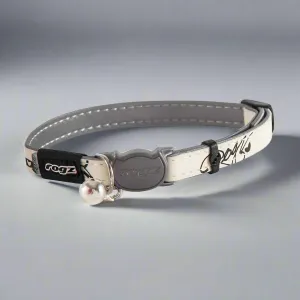 Rogz Black Glow Cat Collar