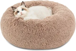 Round Donut Washable Pet Bed