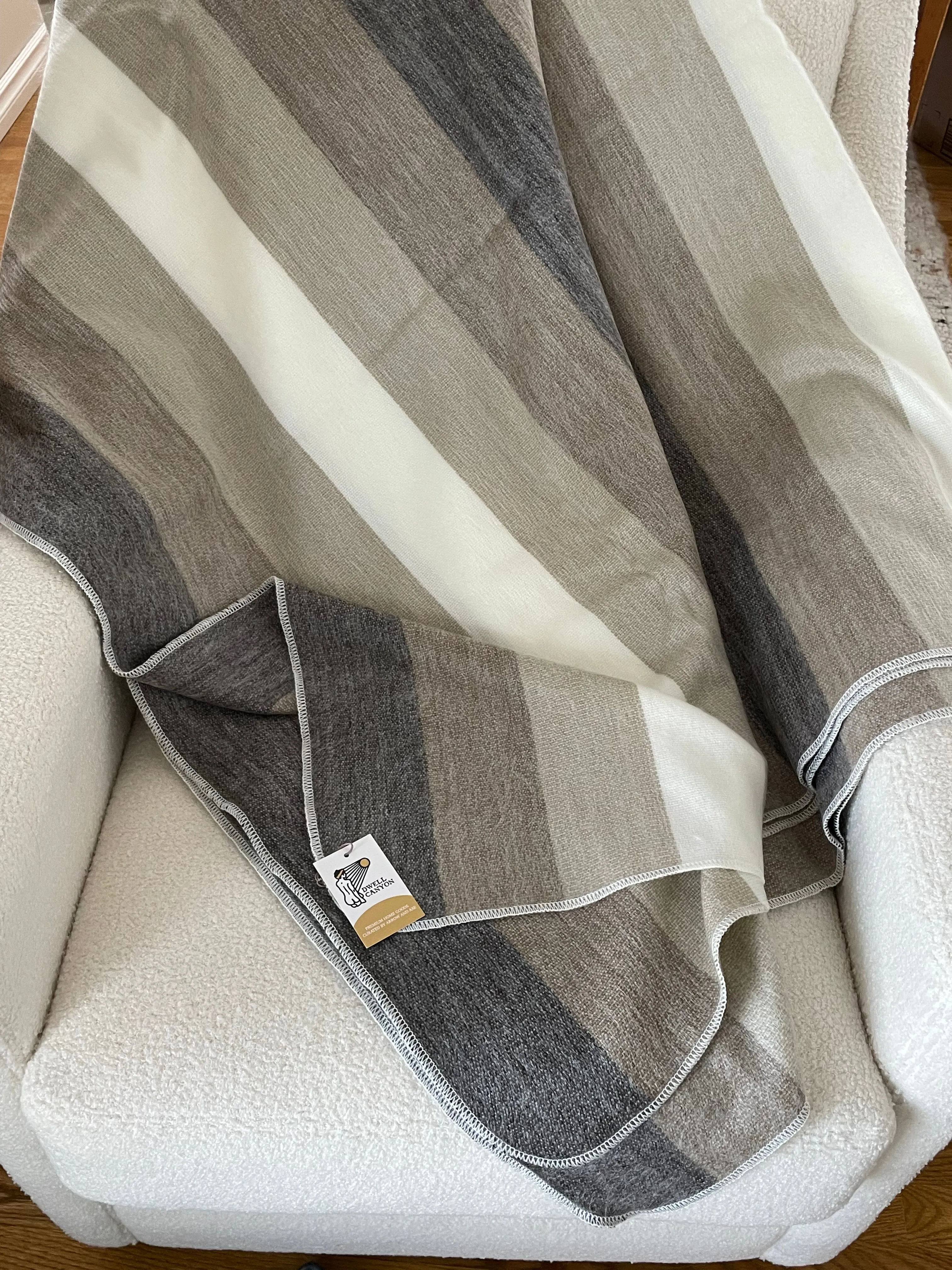 Serene Alpaca Blanket