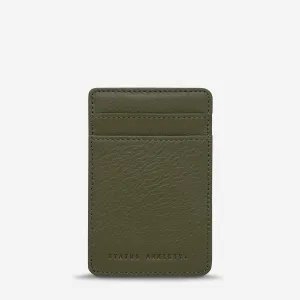 Status Anxiety Flip Wallet Khaki