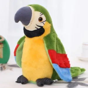 Talking & Singing Electric Parrot Plush Toy
